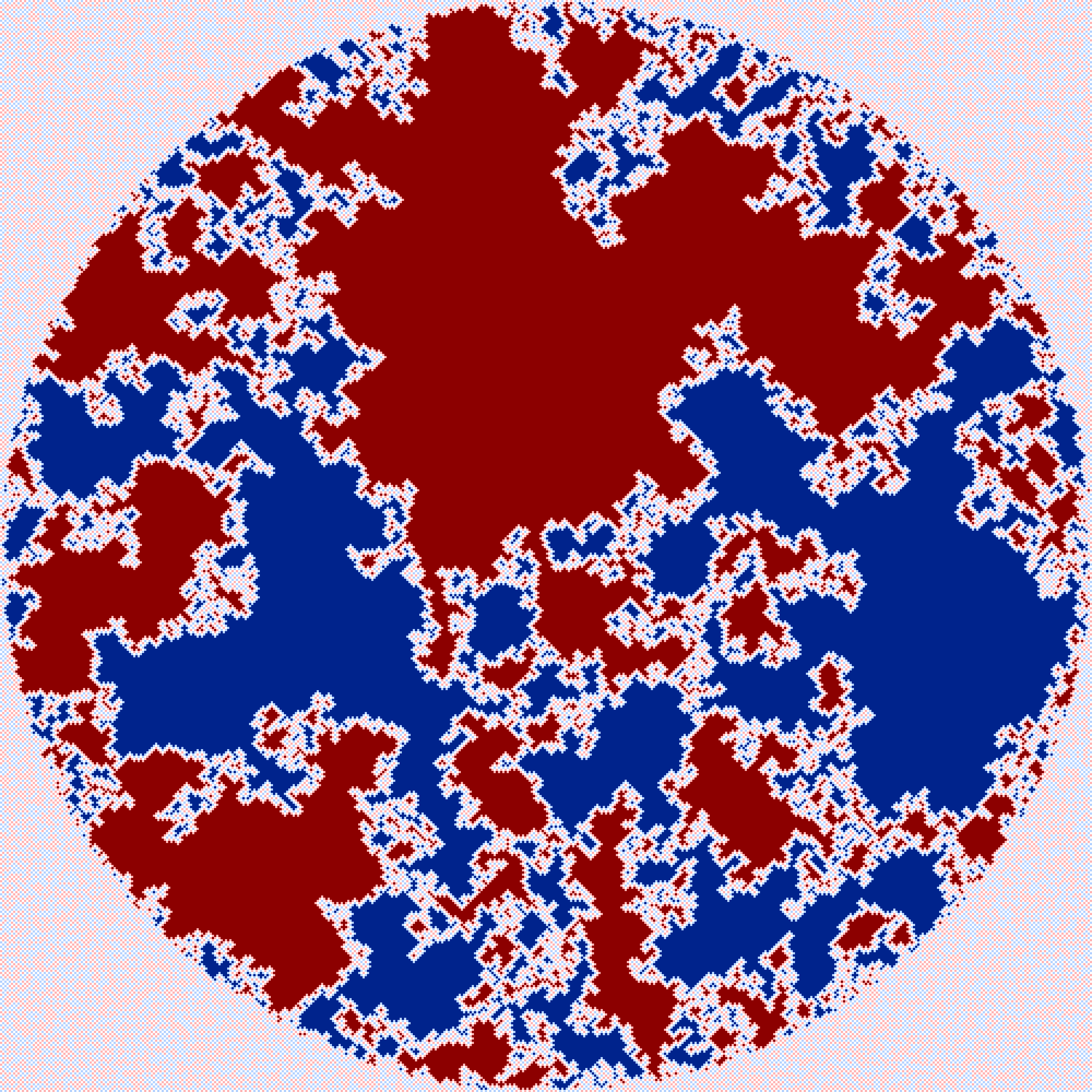 Simulation of the square ice model